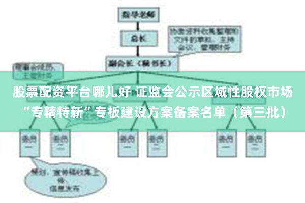 股票配资平台哪儿好 证监会公示区域性股权市场“专精特新”专板建设方案备案名单（第三批）